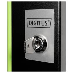 Digitus DN-19-D-07U-SW 19 palec prosklené dveře síťové skříně 7 U černá