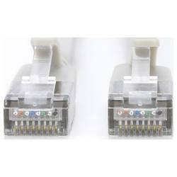 Digitus DK-1632-A-100S RJ45 síťové kabely, propojovací kabely CAT 6A, Kabel F/FTP 10 m šedá flexibilní provedení, extrémně tenký , bez halogenů 1 ks