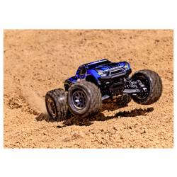 Traxxas Mini Maxx BL-2s modrá střídavý (Brushless) 1:10 RC model auta elektrický monster truck 4WD (4x4) 2,4 GHz