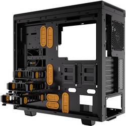 BeQuiet Pure Base 600 midi tower PC skříň černá, oranžová