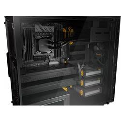 BeQuiet Pure Base 600 midi tower PC skříň černá, oranžová
