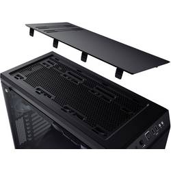 BeQuiet Pure Base 600 midi tower PC skříň černá, oranžová