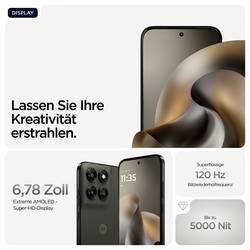 Motorola moto g77 smartphone 256 GB, 17.3 cm (6.8 palec), černá, Android™ 16, hybridní slot