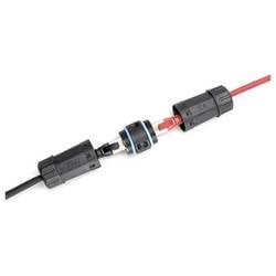 Digitus DN-93905-OD, RJ45 konektor, zásuvka, pouzdro RJ45, kryt konektoru RJ45, černá, černomodrá, 1 ks