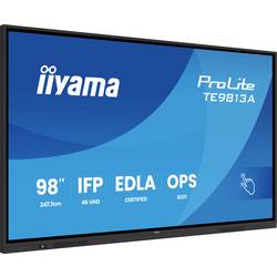 Iiyama iiyama ProLite TE9813A-B2AG - 249 cm (98) Diagonalklasse (247.6 cm (97.5) displej Digital Signage Energetická třída (EEK2021): G (A - G) 247.7 cm 97.5
