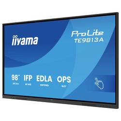 Iiyama iiyama ProLite TE9813A-B2AG - 249 cm (98) Diagonalklasse (247.6 cm (97.5) displej Digital Signage Energetická třída (EEK2021): G (A - G) 247.7 cm 97.5