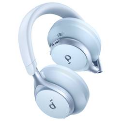 Anker Soundcore Space One sluchátka otevřená (On Ear) Bluetooth®, kabelová stereo modrá