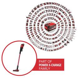 Einhell Power X-Change TE-SV 18 Li (1x4,0Ah), 2347187 akumulátorový vysavač, 18 V