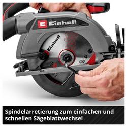 Einhell TE-CS 18/165-2 Li - Solo aku ruční kotoučová pila, max. řez 57 mm, bez akumulátoru, bez nabíječky, vč. paralelního dorazu, 18 V, 4331230