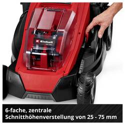 Einhell Power X-Change GE-CM 36/43 Li M (2x4,0Ah) akumulátor Akumulátorová sekačka + akumulátor, vč. nabíječky, rukojeť T, mulčovací funkce, výškově