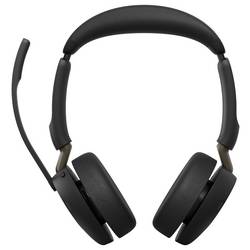 Jabra Evolve3 65 Stereo, LINK 390c, UC Headset otevřená (On Ear) Bluetooth® černá