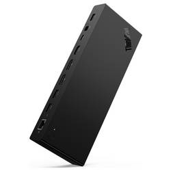 Lenovo Dokovací stanice pro notebook Thunderbolt™ 4 ThinkPad Smart Dock 7500 Gen 2 vč. zámku Kensington, Podporuje rozlišení 8K při frekvenci 30 Hz (1x) / 4K