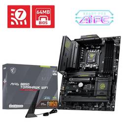 MSI MAG B850 TOMAHAWK WIFI Základní deska Socket (PC) AMD AM5 Tvarový faktor ATX Čipová sada základní desky AMD® B850