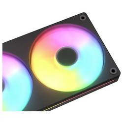 Cougar Unity240-FB PC větrák s krytem černá (š x v x h) 243.6 x 125 x 25 mm včetně LED osvětlení