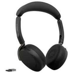 Jabra Evolve3 65 Flex UC, Link390a sluchátka otevřená (On Ear) Bluetooth® černá