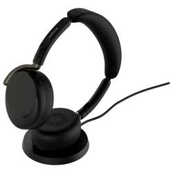 Jabra Evolve3 65 Flex UC, Link390c sluchátka otevřená (On Ear) Bluetooth® černá