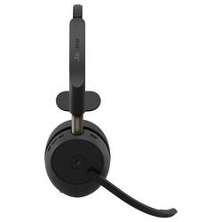 Jabra Evolve3 65 Mono, LINK 390a, MS Headset otevřená (On Ear) Bluetooth®, Bez kabelu černá