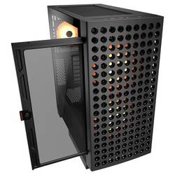Cougar CGR-5YA2B-RGB midi tower PC skříň vícebarevná 2 předinstalované ventilátory