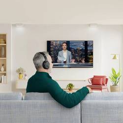 Hama sluchátka uzavřená (Over Ear) Bez kabelu, bezdrátová, Bluetooth® černá regulace hlasitosti TV