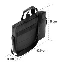 Hama brašna na notebooky Genua Max. velikost: 39,6 cm (15,6) černá
