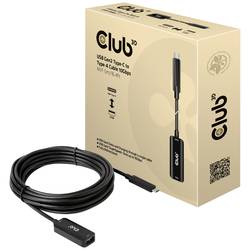 club3D USB kabel USB 3.2 Gen2 USB-C ® zástrčka, USB-B zásuvka 5.00 m černá CAC-1536