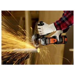 Black & Decker BCG720N-XJ Akumulátorová úhlová bruska 125 mm, bez akumulátoru, bez nabíječky, vč. příslušenství, 18 V