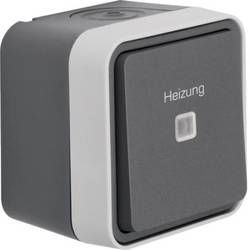 Hager Střídavý přepínač šedá WNC016 1 ks