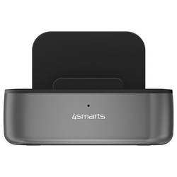 4Smarts Stolní nabíječka, USB Power Delivery (USB-PD) , USB A, USB-C®, Lightning, microUSB, 100 W, Quick Charge, Dodávka energie, černá, šedá