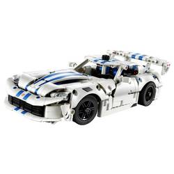 42234 LEGO® TECHNIC Sportovní vůz Dodge Viper GTS-R; stavebnice; závodní auto s řízením, pístový motor V10 a výklopné dveře; dárek k narozeninám pro děti od 10