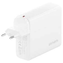 4Smarts USB nabíječka, GaN, USB Power Delivery (USB-PD) , USB-C®, 200 W, Dodávka energie, bílá
