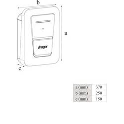 Hager Nabíječka 22 kW, XVL122SFL