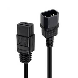 LINDY napájecí kabel 3 m černá