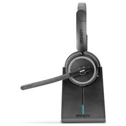 LINDY L118 WL Headset otevřená (On Ear) Bluetooth® černá Počítače