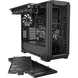 BeQuiet Silent Base 601 midi tower PC skříň černá 2 předinstalované ventilátory, tlumené, prachový filtr