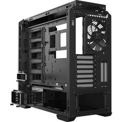 BeQuiet Silent Base 601 midi tower PC skříň černá 2 předinstalované ventilátory, tlumené, prachový filtr