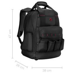 Wenger Tool Backpack Advanced, 653723 Batoh na nářadí, prázdný, (š x v x h) 38 x 47 x 26 cm