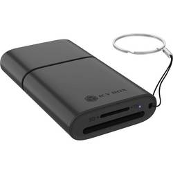ICY BOX IB-CR204-CU3, 2 in 1 Kartenleser für SD /Micro SD USB Type-C + -A Gen 3.2 Gen 1 externí čtečka paměťových karet USB 3.2 (Gen 1x1) , USB-C™ (USB 3.2 Gen