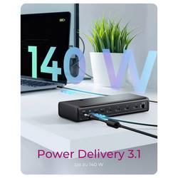 ICY BOX dokovací stanice pro notebook IB-DK7401-CU31 napájení USB-C®