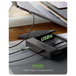 ICY BOX IB-4013MCL-C4 USB 4 M.2 PCIe NVMe Klonovací stanice s funkcí klonování
