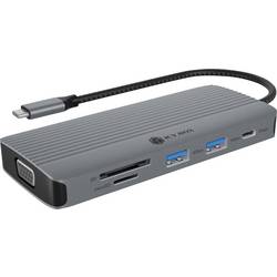 ICY BOX dokovací stanice pro notebook IB-DK4040a-CPD, 10 in 1 USB-C Docking,HDMI 4K60Hz, VGA, 3x USB-A, 1x USB-C, 100W Vhodné pro značky (dokovací stanice pro