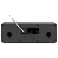 TechniSat DIGITRADIO 3 ASA 0000/3984 rádio s CD, DAB+, FM, CD, Bluetooth, vč. dálkového ovládání, s USB nabíječkou, černá