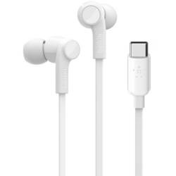 Belkin Rockstar špuntová sluchátka (In Ear) kabelová bílá