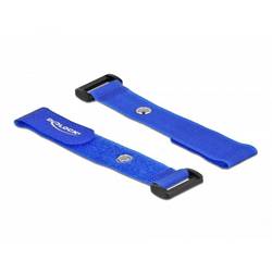 Delock kabelový manažer na suchý zip (d x š) 190 mm x 25 mm modrá 5 ks