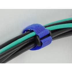 Delock kabelový manažer na suchý zip (d x š) 190 mm x 25 mm modrá 5 ks