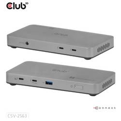 club3D Thunderbolt kabel USB-C® 0 cm vícebarevná CSV-2563 10K UHD Síťový adaptér