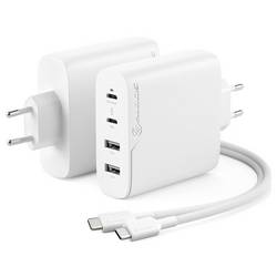 Alogic Rapid Power USB nabíjecí hub, USB Power Delivery (USB-PD) , USB-C®, USB A, 100 W, Dodávka energie, bílá