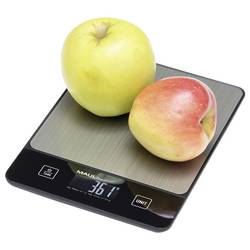 Maul MAULlibra váha na dopisy 1657090 Max. váživost 5000 g Rozlišení 1 g na baterii černá, stříbrná