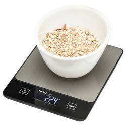 Maul MAULlibra váha na dopisy 1657090 Max. váživost 5000 g Rozlišení 1 g na baterii černá, stříbrná