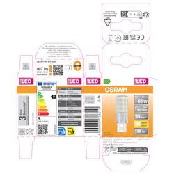 OSRAM HOMELIGHTING 4099854758010 LED Energetická třída (EEK2021) B (A - G) G9 pinová objímka 9 W teplá bílá nestmívatelné 1 ks