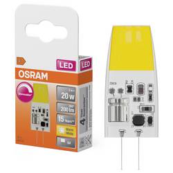 OSRAM HOMELIGHTING 4099854762376 LED Energetická třída (EEK2021) F (A - G) G4 pinová objímka 2 W teplá bílá nestmívatelné 1 ks